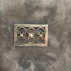 .925 Sterling silver brooch